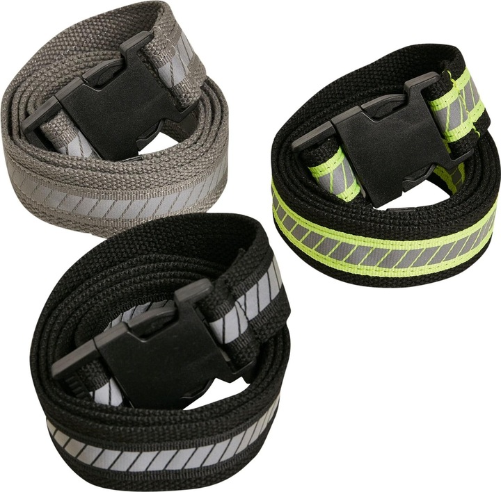 Produktbild Urban Classics Reflective Belt 3-Pack (S, M)