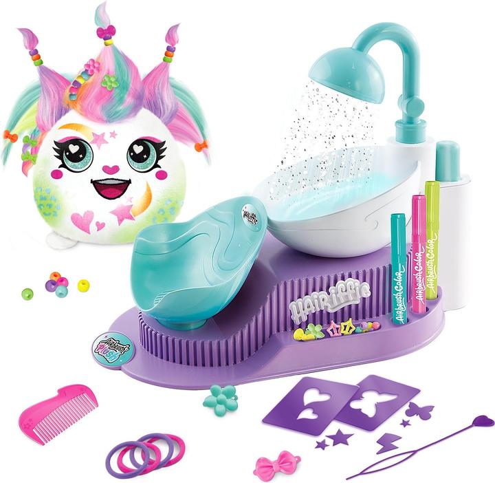 Actual product image Canal Toys Hairiffic Hairstyling Salon Airbrusch Plüsch
