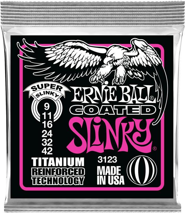 Actual product image Ernie Ball Slinky Super (6 x, Electric guitar, 0.04")