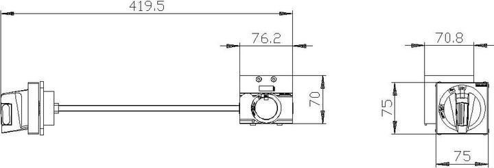 Produktbild Siemens Side mounted emergency-stop IEC