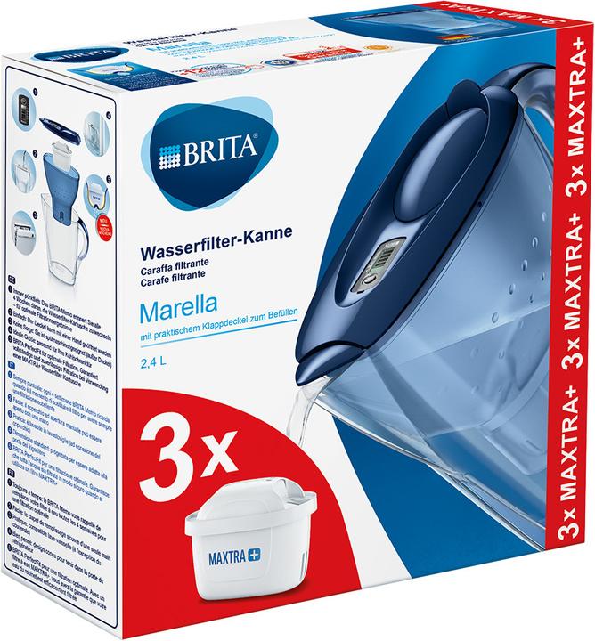 Produktbild Brita Marella + 3 Filterkartuschen (2.40 l)