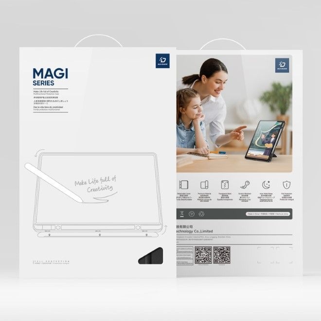 Actual product image Dux Ducis Magi Series Bookcover Cover (Galaxy Tab S8 Ultra, Galaxy Tab S10 Ultra, Galaxy Tab S9 Ultra)