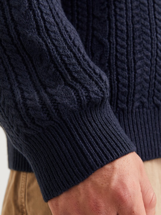 Produktbild Jack & Jones Plus Size Strickpullover mit Rundhals Strickpullover mit Rundhals (4XL)