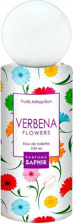 Actual product image Saphir Fruits Verbena Flowers EDT spray 100ml (Eau de toilette, 100 ml)