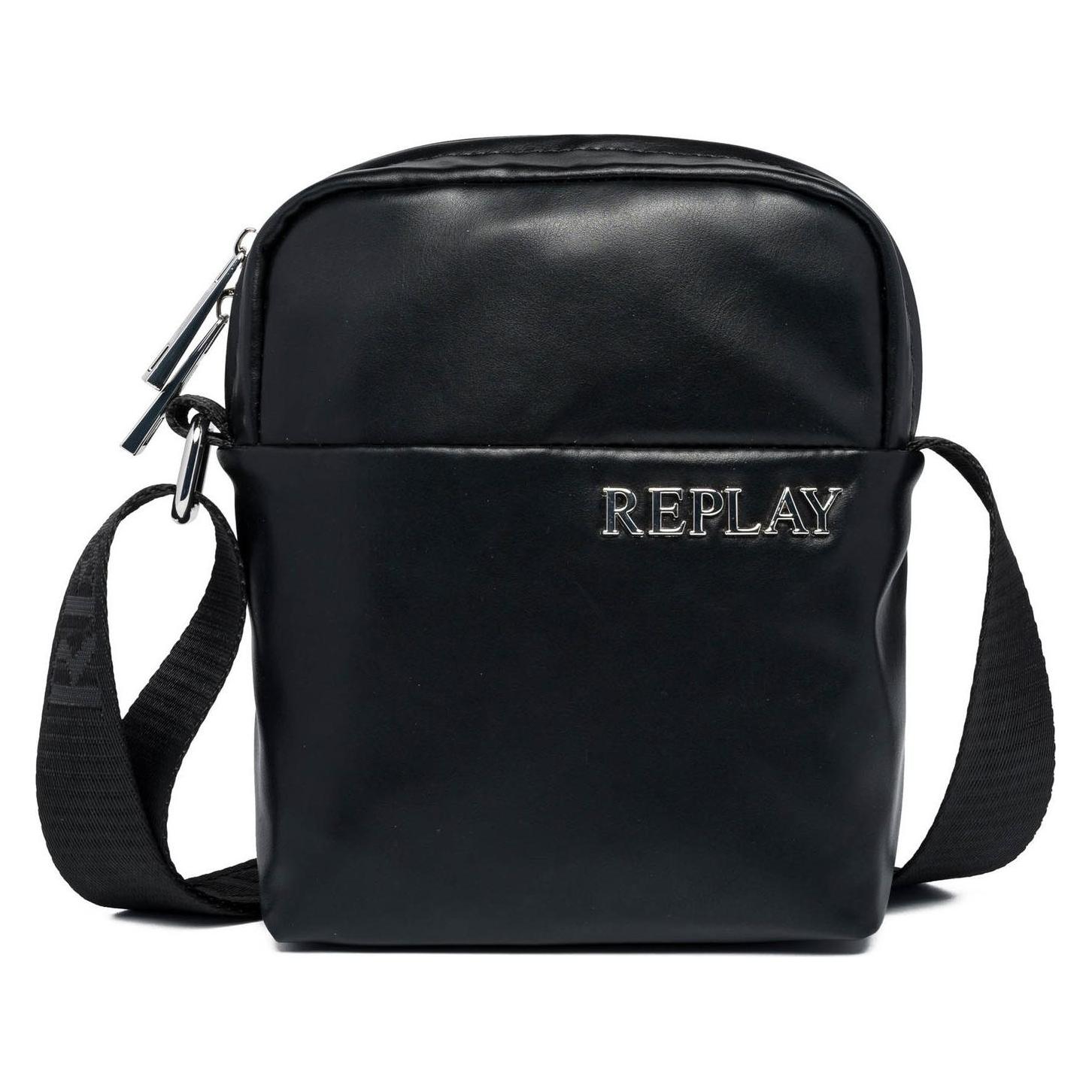 Replay, Herren, Handtasche, Reporter, Schwarz