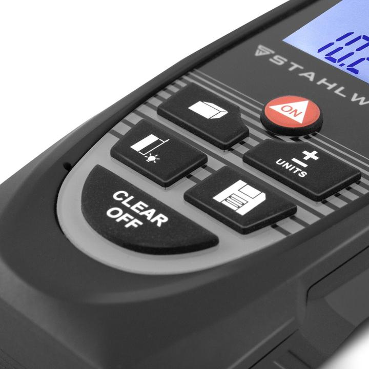 Actual product image Stahlwerk Laser rangefinder LE-60 ST up to 60 m with illuminated LCD display (60 m, 635 nm)
