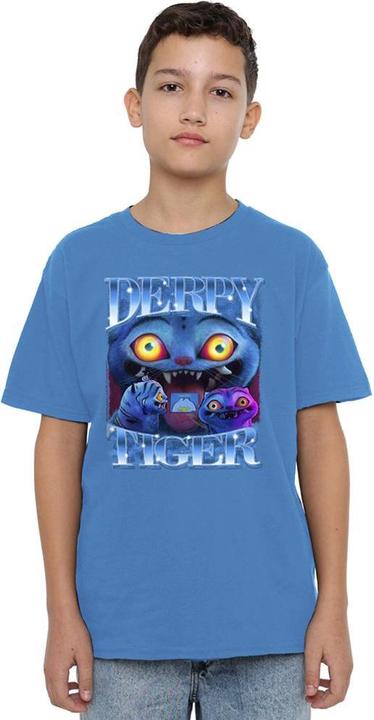 Immagine prodotto K-Pop Demon Hunters Maglietta Derpy Tigre Bambini (128)