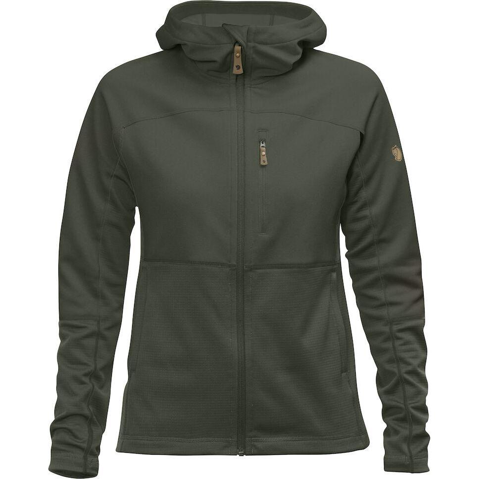 Fjällräven, Damen, Jacke, Abisko Trail Fleece W (XS), Grün, XS
