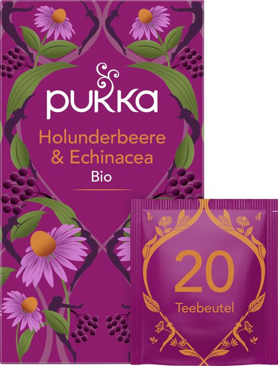 Produktbild Pukka Holunderbeere & Echinacea (40 g)