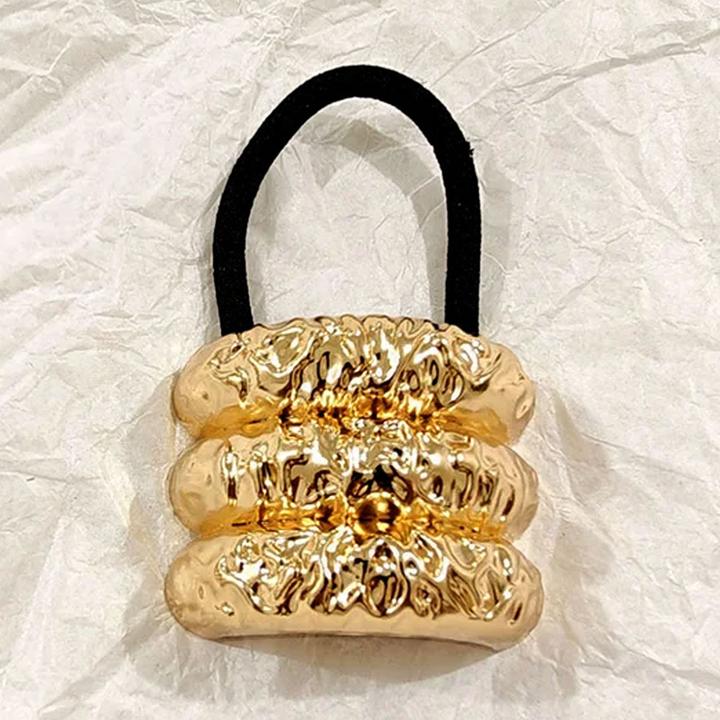 Actual product image Avizar Gold Dreifach Relief Haargummi Nefera (Hair tie)