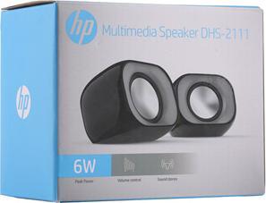 Actual product image HP DHS-2111 Wired speaker (black)