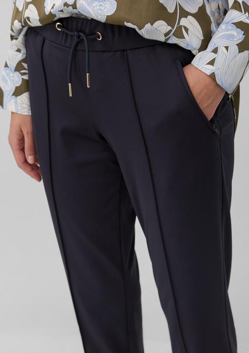 Immagine prodotto s.Oliver Hose Jogpants aus elastischem Interlockjersey (46)