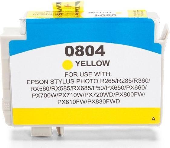 Actual product image Hermex Compatible Ink Cartridge Epson T0807 C13T08074010 (C, FC, LC, LM, M, Y)