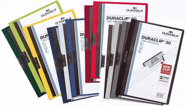 Produktbild Durable Duraclip 30 PVC Grün Präsentations-Mappe (A4, 1x)