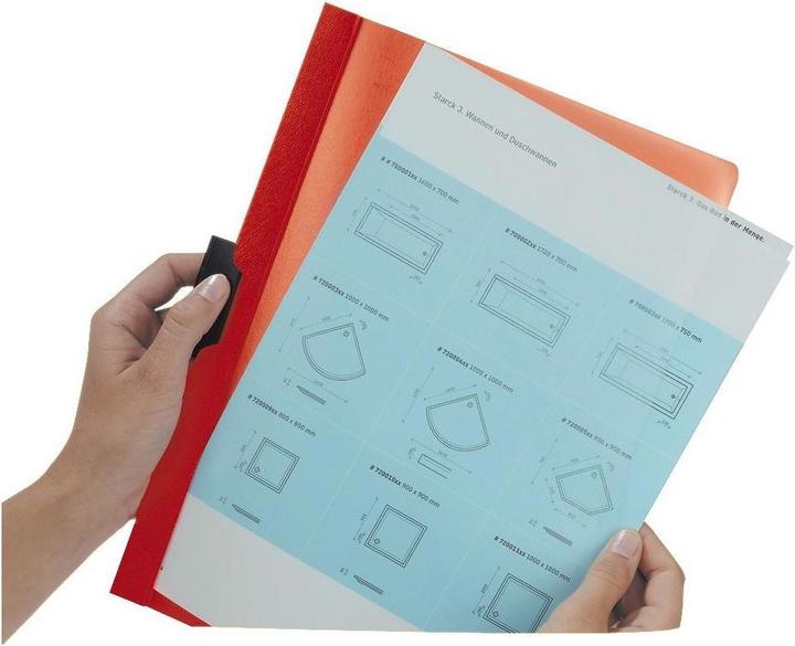 Produktbild Durable Duraclip 30 PVC Grün Präsentations-Mappe (A4, 1x)