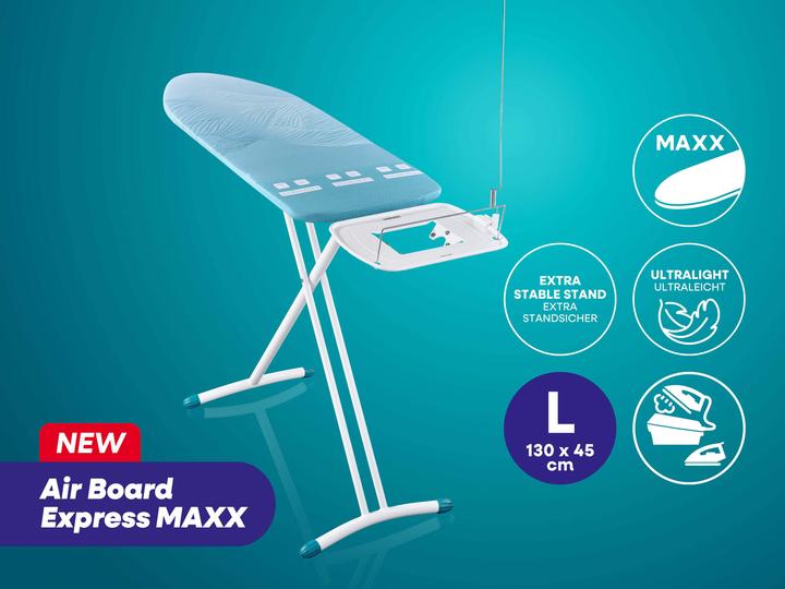 Actual product image Leifheit Air Board Express L Solid MAXX (130 x 45 cm)