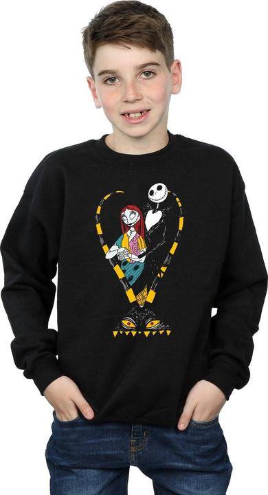 Immagine prodotto Disney Nightmare Before Christmas Jack And Sally Love Felpa Ragazzi (140, 146)