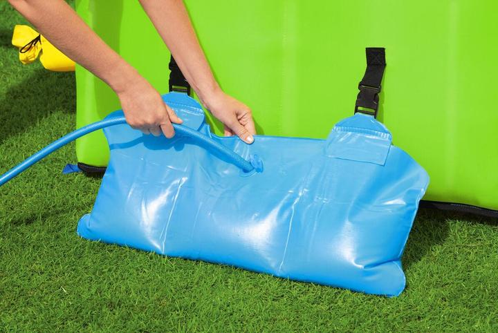 Produktbild Bestway Inflatable Water Park Pool 435x286x267cm + 5 Years Garden 53478