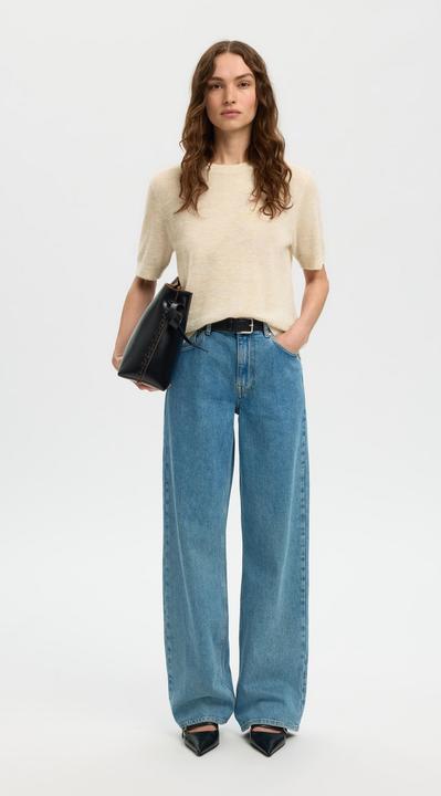 Produktbild Selected Slfshirley 2/4 Knit O-Neck Noos (M)