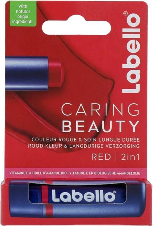Actual product image LABELLO Caring Beauty Lip Red (Lip Care Stick, 5.50 ml)