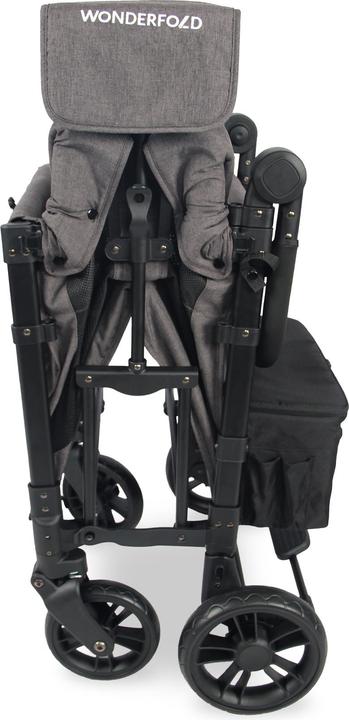 Productafbeelding WonderFold Elite Dubbele Wandelwagen Grijs