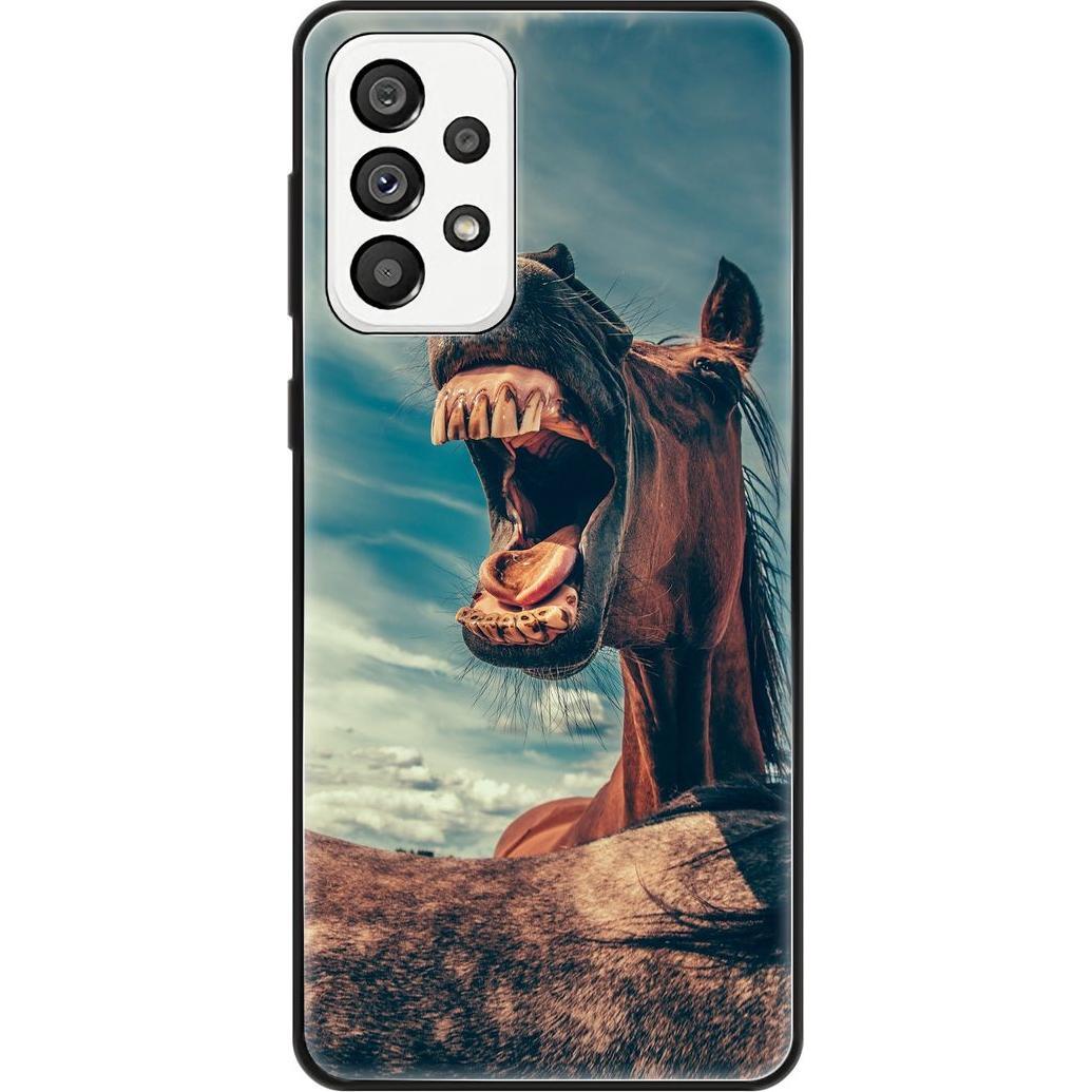 König Design Hülle Handy Schutz für Samsung Galaxy A73 5G Case Cover Tasche Bumper Etuis TPU (Samsung Galaxy A73 5G), Sm...