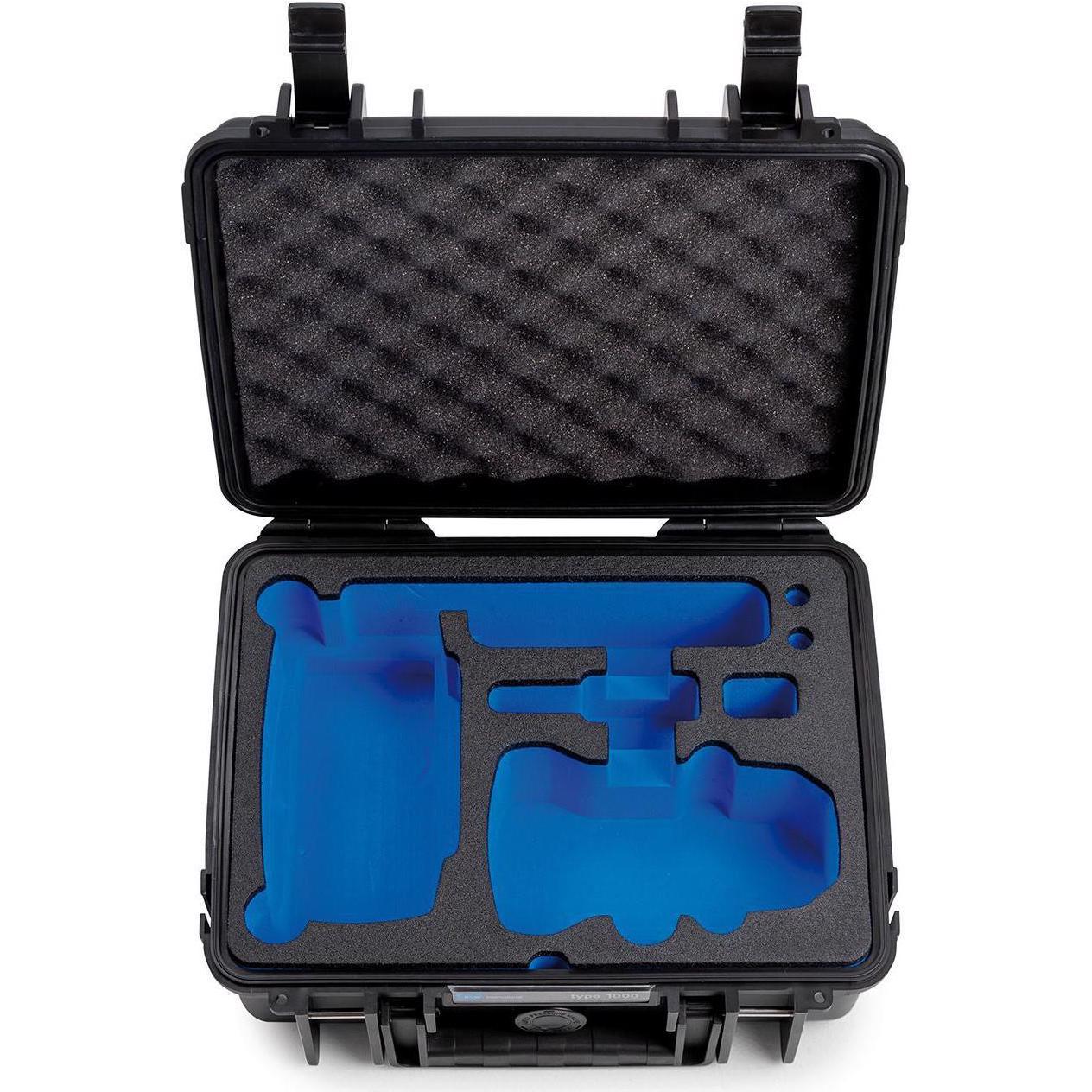 B&W International Valigetta per esterni tipo 1000 (DJI Mavic Mini), Borsa per drone RC, Nero