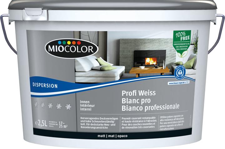 Produktbild Miocolor Dispersion Profi (White, 2.50 l)