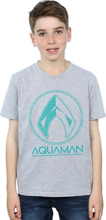 Produktbild Aquaman Aqua Logo TShirt Jungen (128)