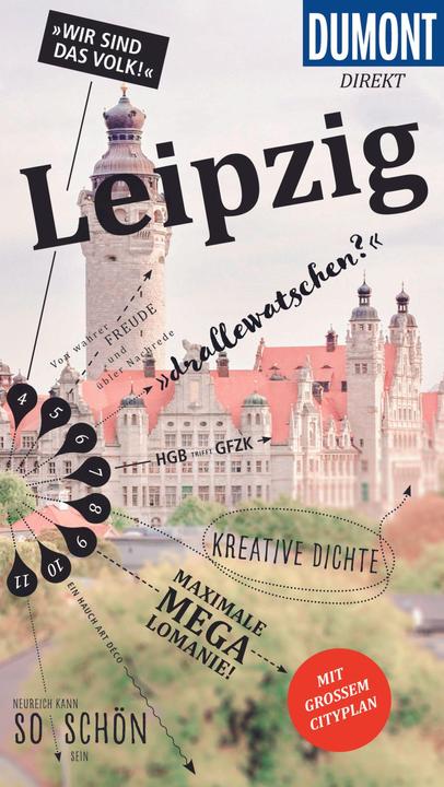 Actual product image direkt Reiseführer Leipzig (German, Susann Buhl, Anna-Sylvia Goldammer, 2023)