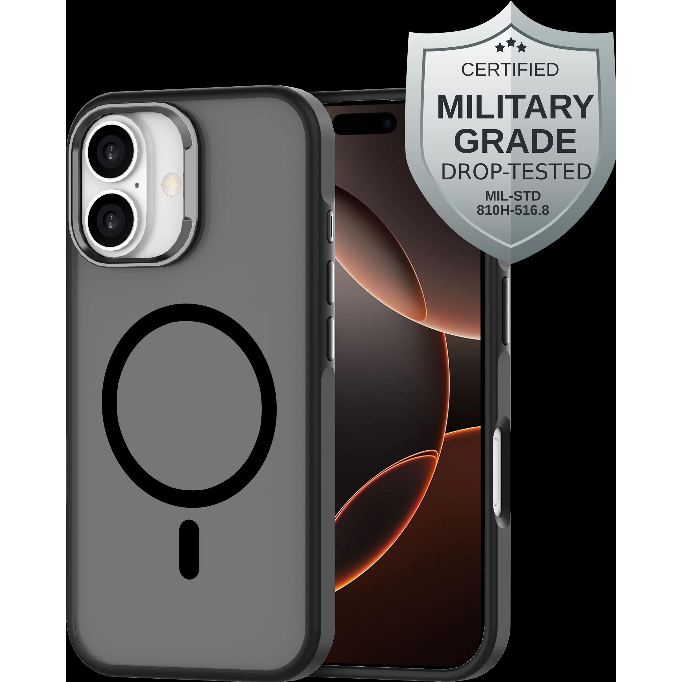 Cazy Silikon Hülle Soft TPU Schutz (Apple iPhone 16), Smartphone Hülle, Schwarz