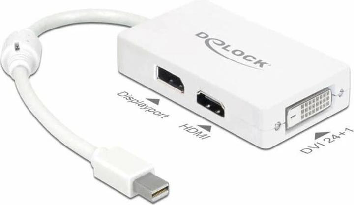 Actual product image Delock Mini DP zu (DP, DVI, HDMI, 10 cm)