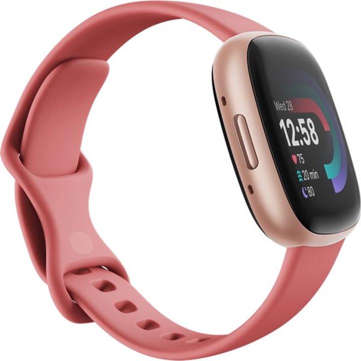 Productafbeelding Fitbit Versa 4 bietenroze Smartwatch (FB523RGRD) (40.50 mm)