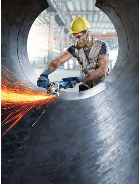 Produktbild Bosch Professional Winkelschleifer GWS 9-125 S, mit Aufnahmeflansch (125 mm)