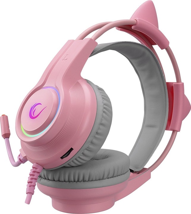 Image du produit Rampage Słuchawki X-CATTY Różowe (RM-K91) (Filaire)