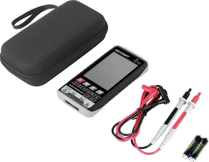 Produktbild Voltcraft VC33 Hand-Multimeter kalibriert (ISO) digital Anzeige (Counts): 5999 (CAT III 600V)