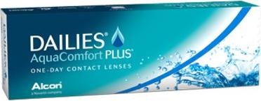 Actual product image Dailies AquaComfort Plus 30 (30 Piece, Daily lens, Spherical)