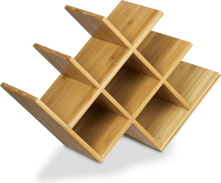 Produktbild Relaxdays Bambus (47 x 16.5 x 31.5 cm, 8 Fl.)