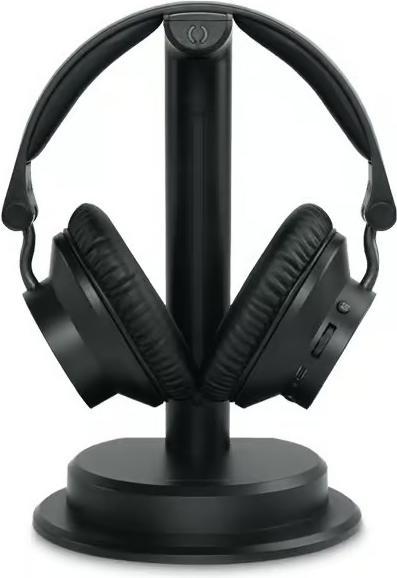 Muse TV Headphones with Transmitter Charging Base M-282 CTV, Black (Cable, Wireless)