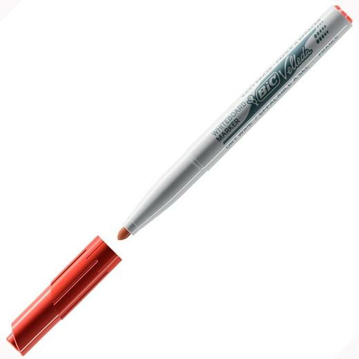 Actual product image Bic Velleda 1741 highlighter (Red, 1.40 mm, 12 x)
