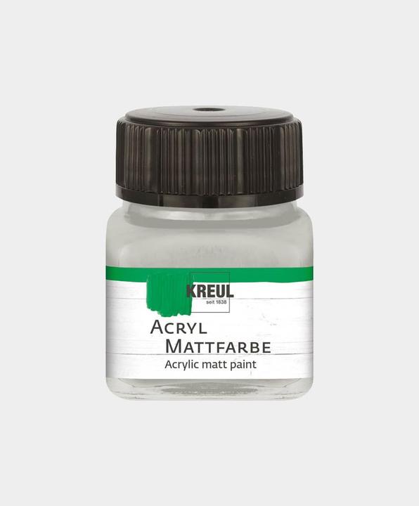 Immagine prodotto Kreul Vernice acrilica opaca, 20 ml (Argento, 20 ml)