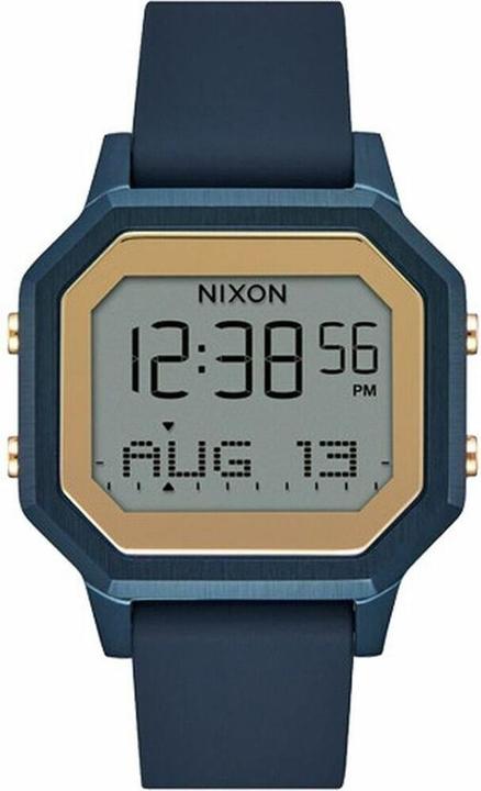 Produktbild Nixon Ladies Digital Module Watch with Silicone Bracelet A121185900 bluegold band ring (Chronograph, 36 mm)