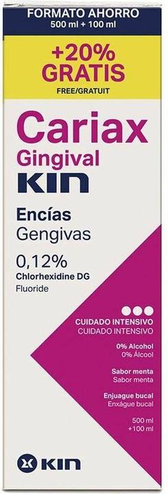 Energie-Label KIN Cariax Gingival Collection 500ml - 2er-Pack (500 ml)