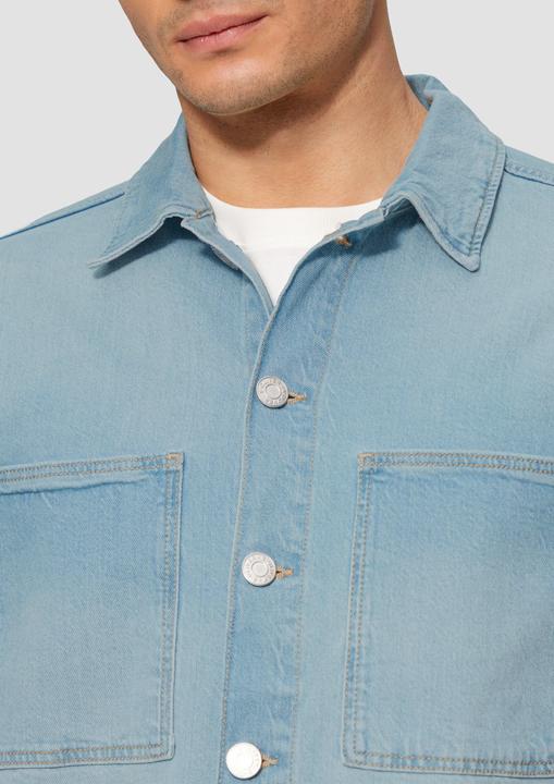 Immagine prodotto S.Oliver Hemd Lässiges Overshirt aus Denim (3XL)