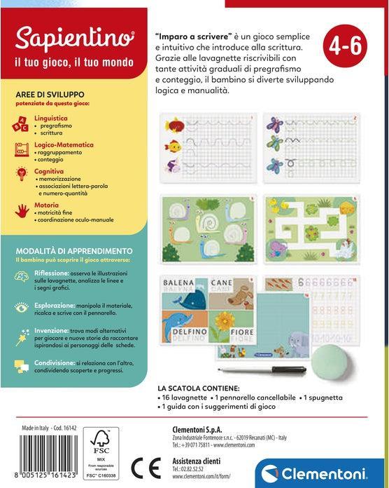 Etichetta energetica Clementoni Imparo a scriverlo