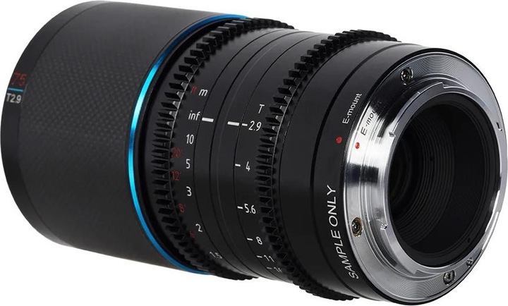 Immagine prodotto Sirui Saturn 75mm T2.9 1.6x DL75B in fibra di carbonio con attacco DL anamorfico per full-frame (blu (Dji DL Mount, Full-frame)