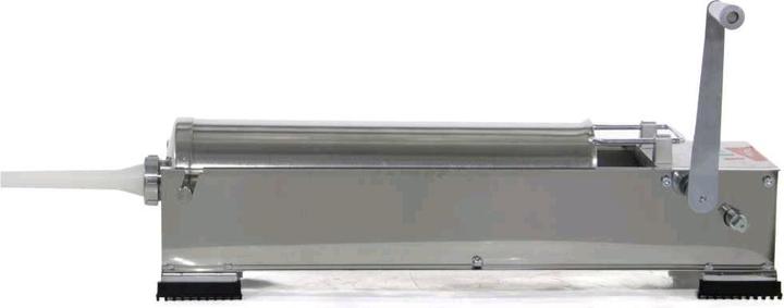 Actual product image Reber N INOX Red manual tabletop sausage filler8 Kg