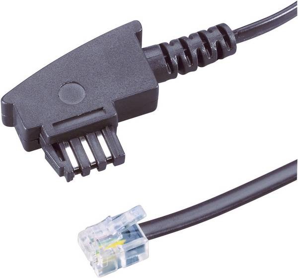 Produktbild Basetech Fax Anschlusskabel (1x TAE-N-Stecker