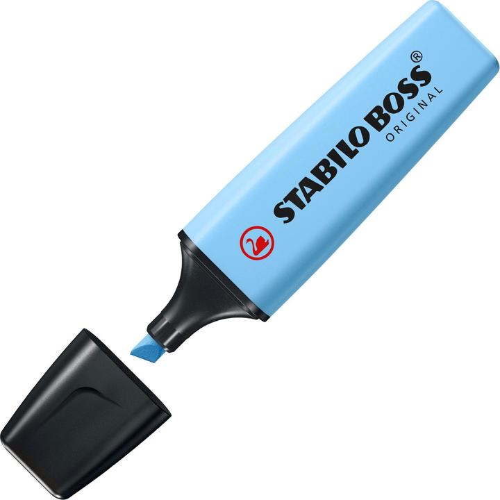 Produktbild STABILO BOSS ORIGINAL Pastel Textmarker (Blau, 5 mm, 1 x)