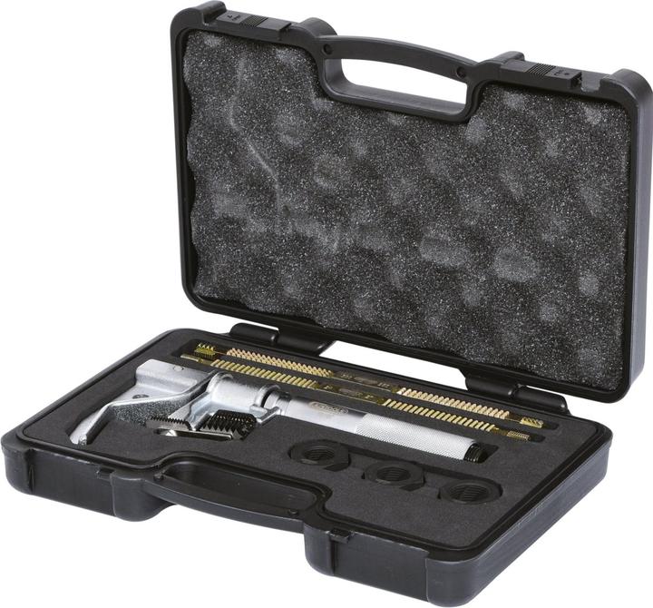 KS Tools Set di riparazione per filettature interne ed esterne, 25-140 mm, 6 pezzi.